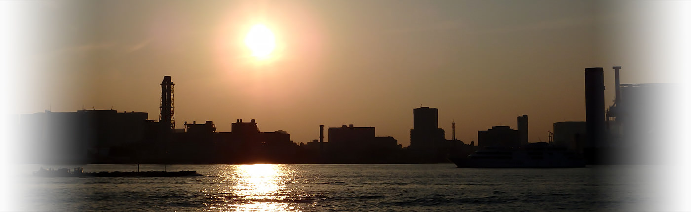 工業地帯 夜景のイメージ